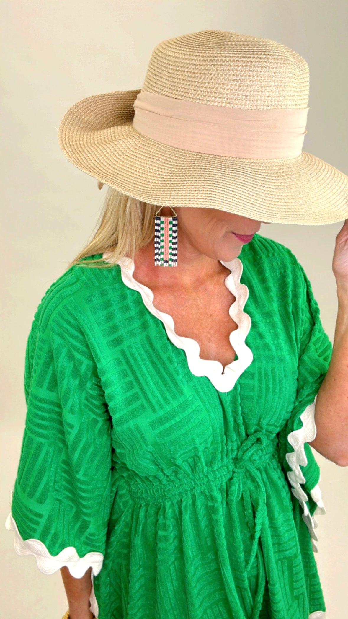 Palm Beach Tunic/Cover Up (green)