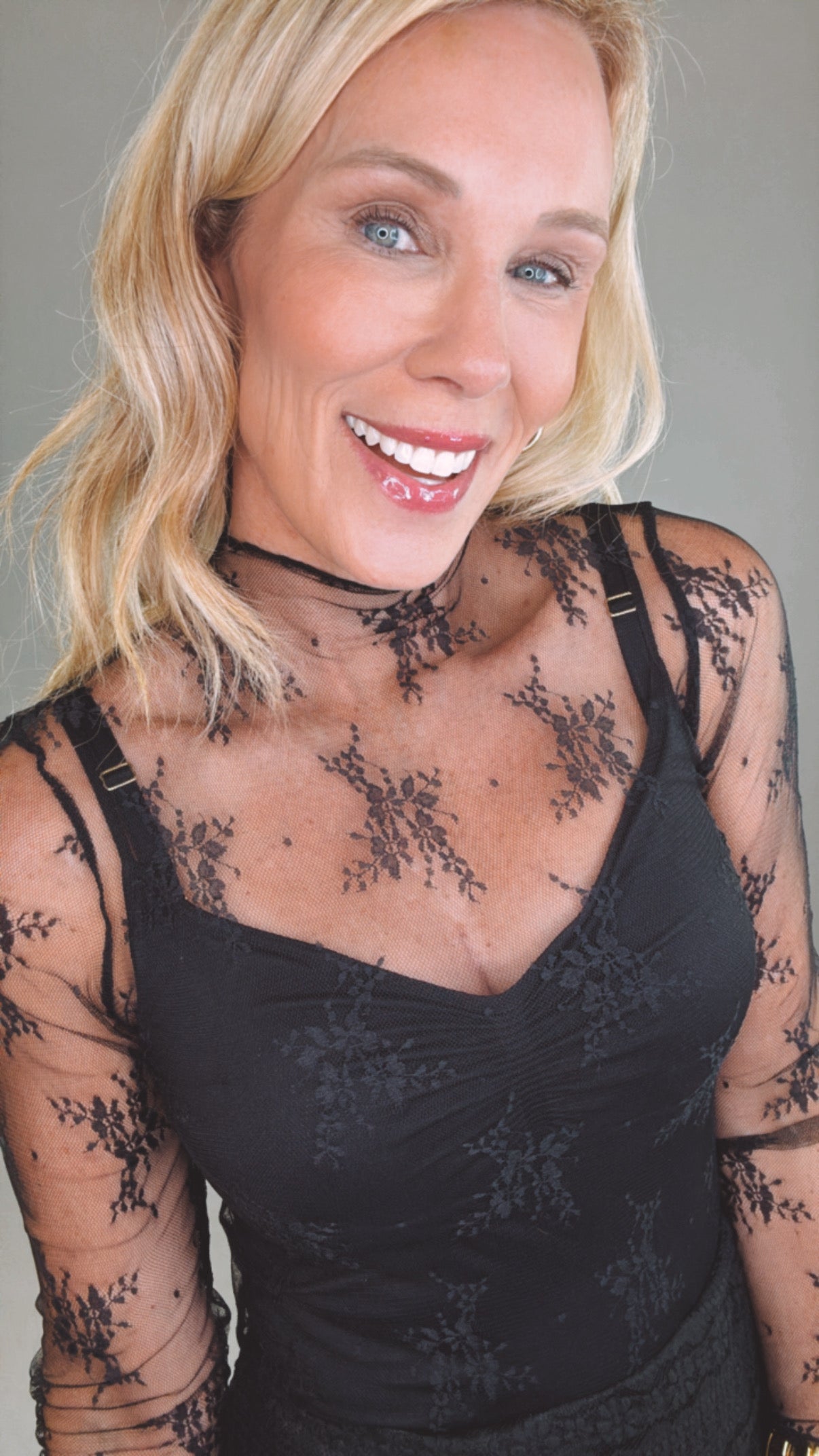 Midnight Muse Lace Top