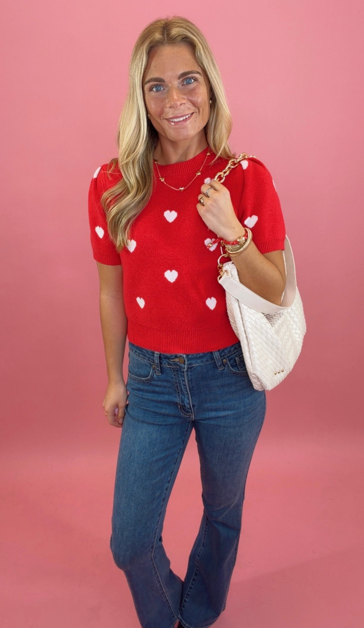 Heart to Heart Top (red)