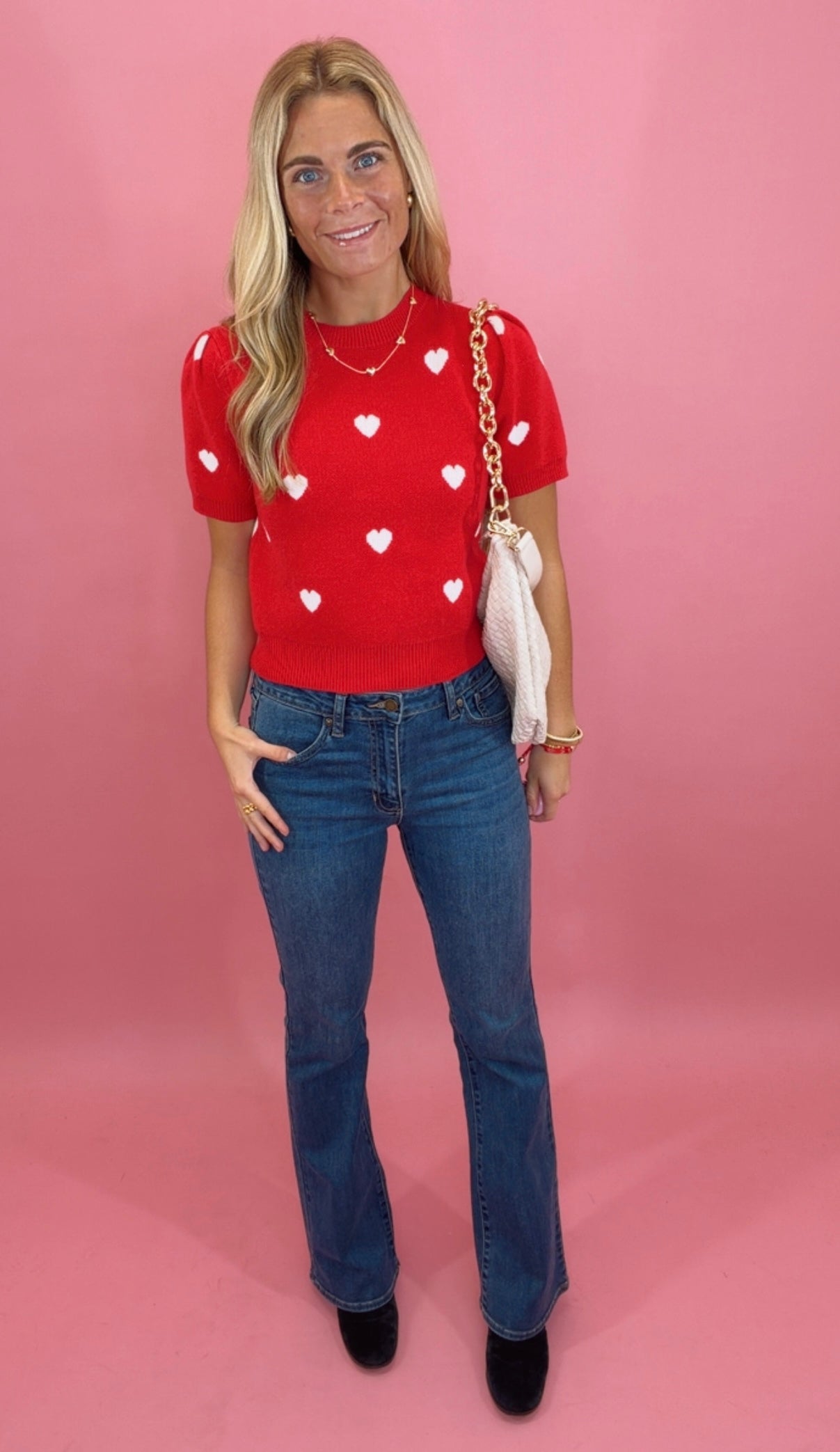 Heart to Heart Top (red)