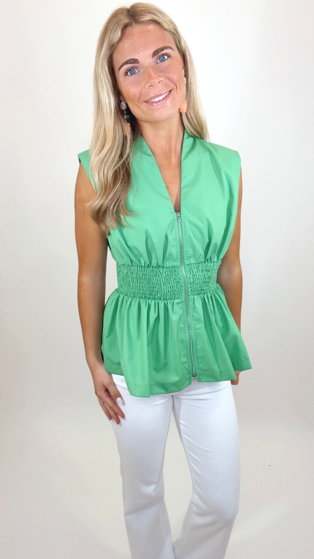 Tailored Touch Top (green)