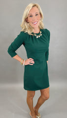 Classic Chic Dress (green)