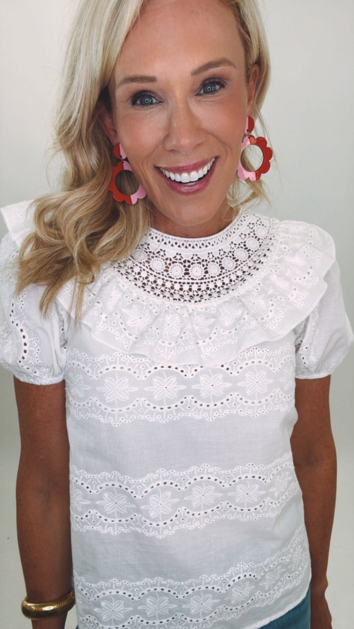 Lace & Grace Top (ivory)