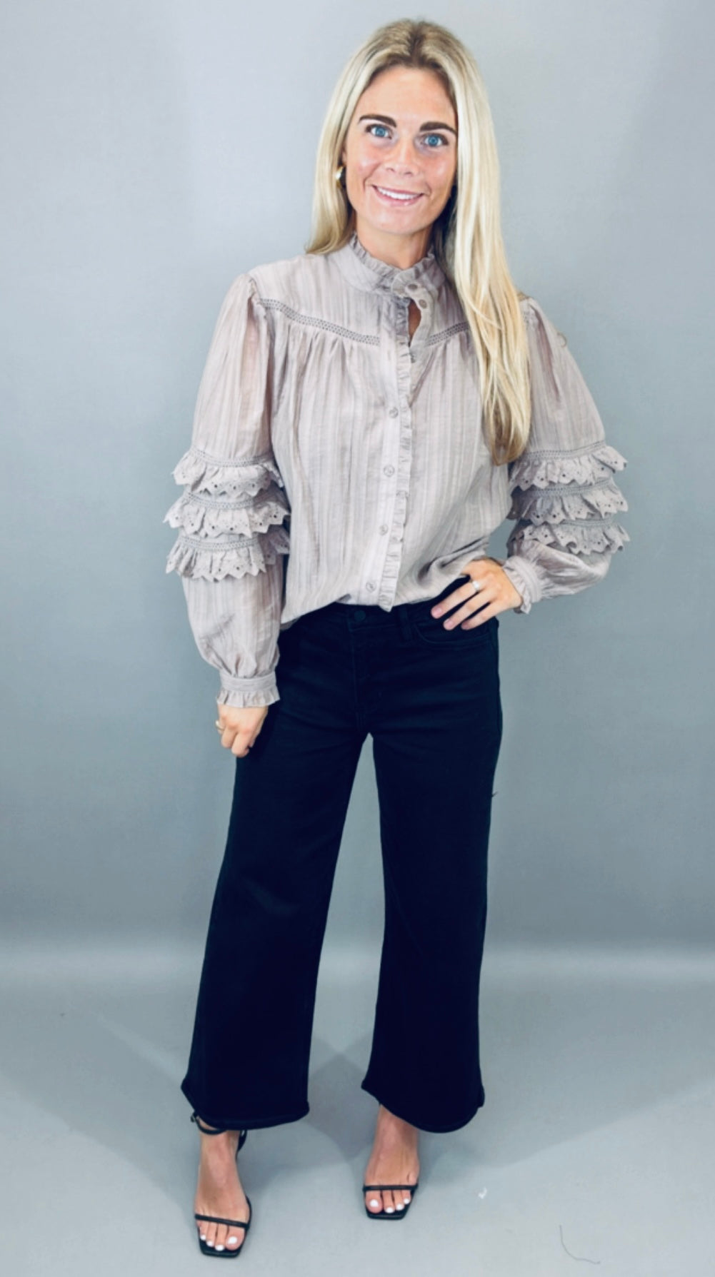 Boheme Belle Blouse (mocha)