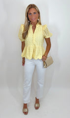 Charm Theory Top (yellow)