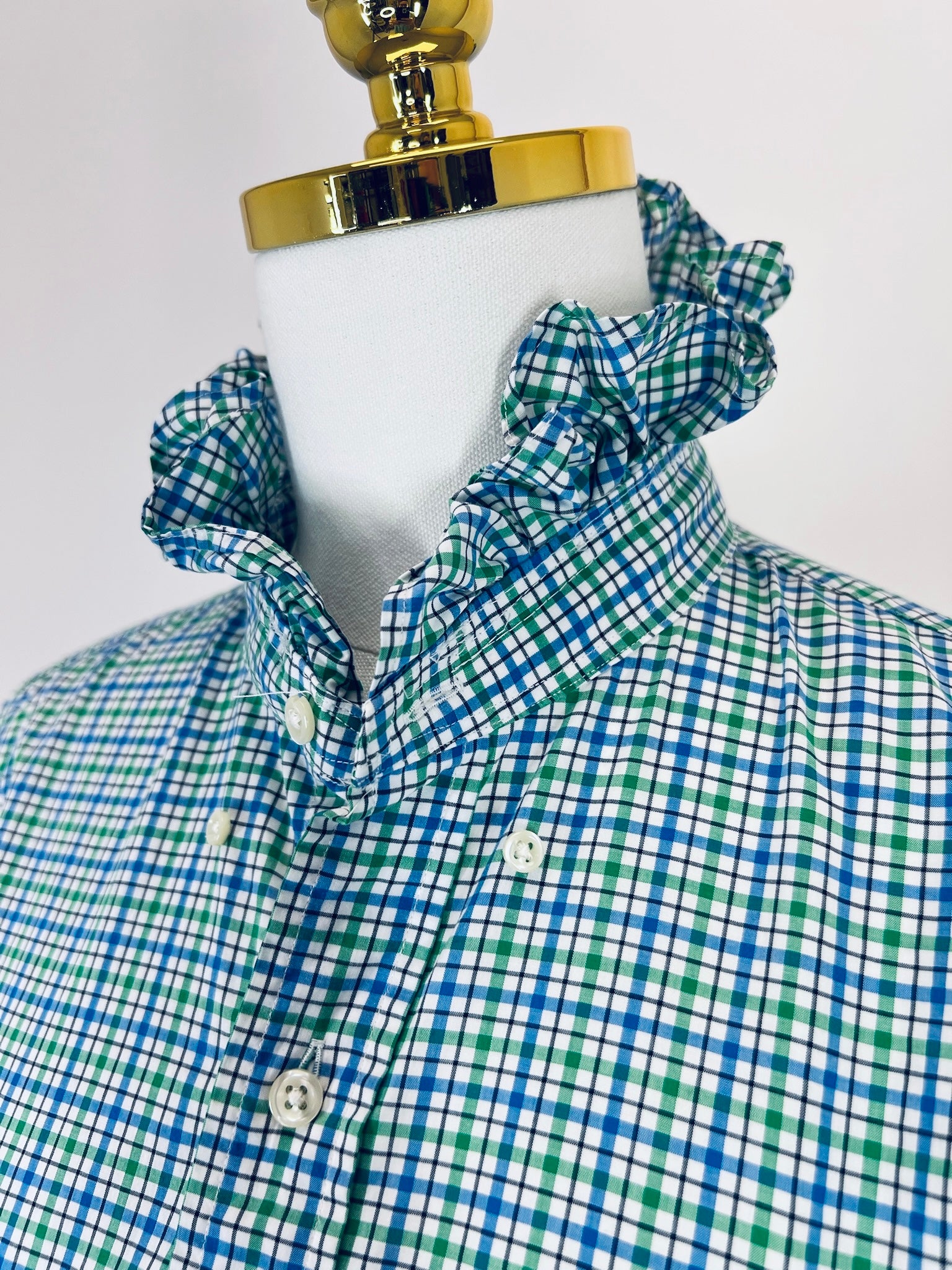 Second Story Shirt (Polo/GreenBlBlk/M)