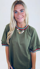 The Avenue Top (olive)