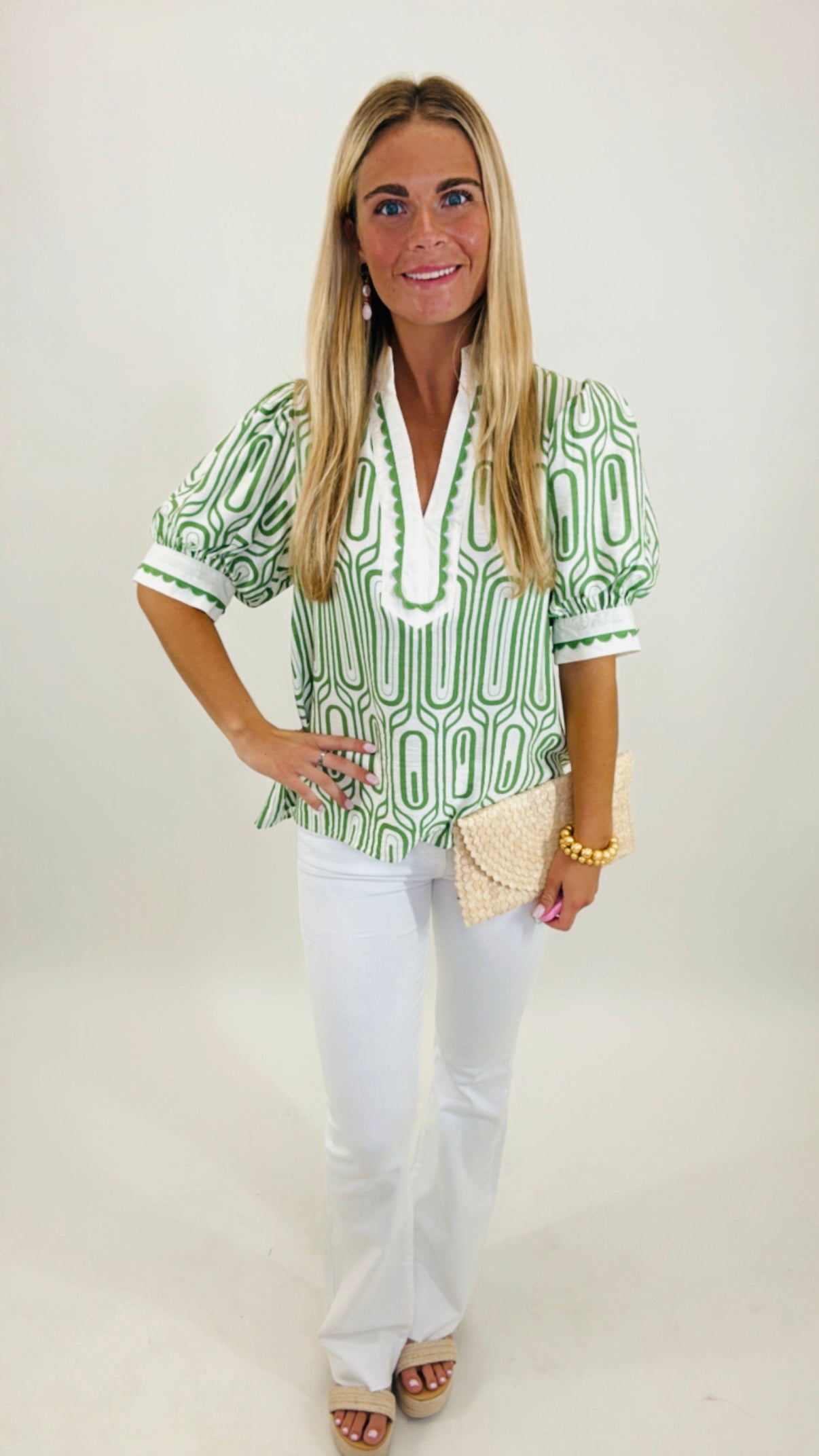 Monroe Top (green)