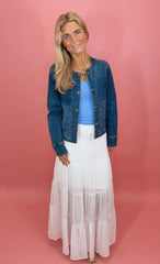 Endless Summer Maxi Skirt (white)