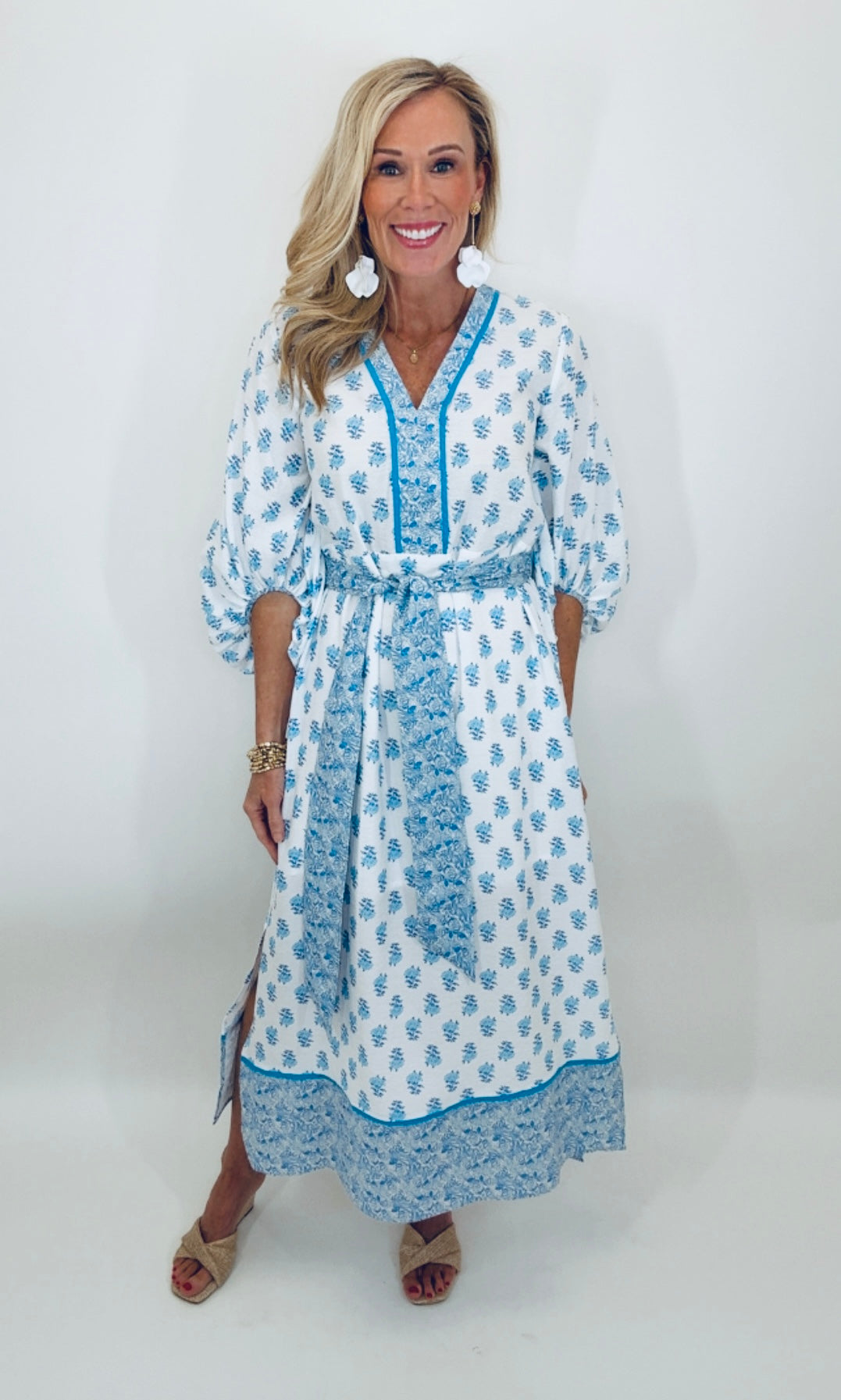 Cape Cod Classic Dress (blue)