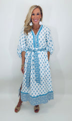Cape Cod Classic Dress (blue)