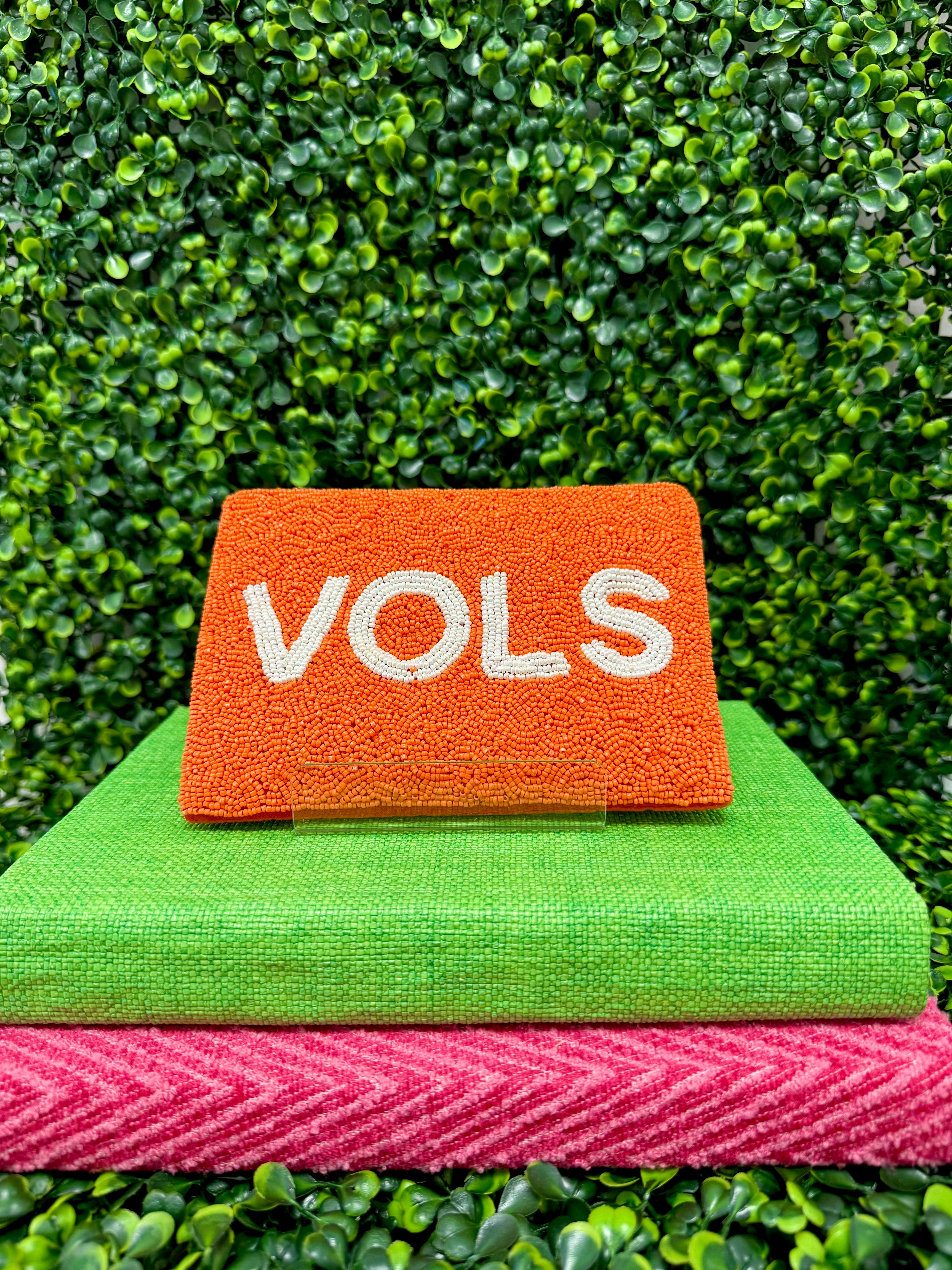 Vols Beaded Pouch