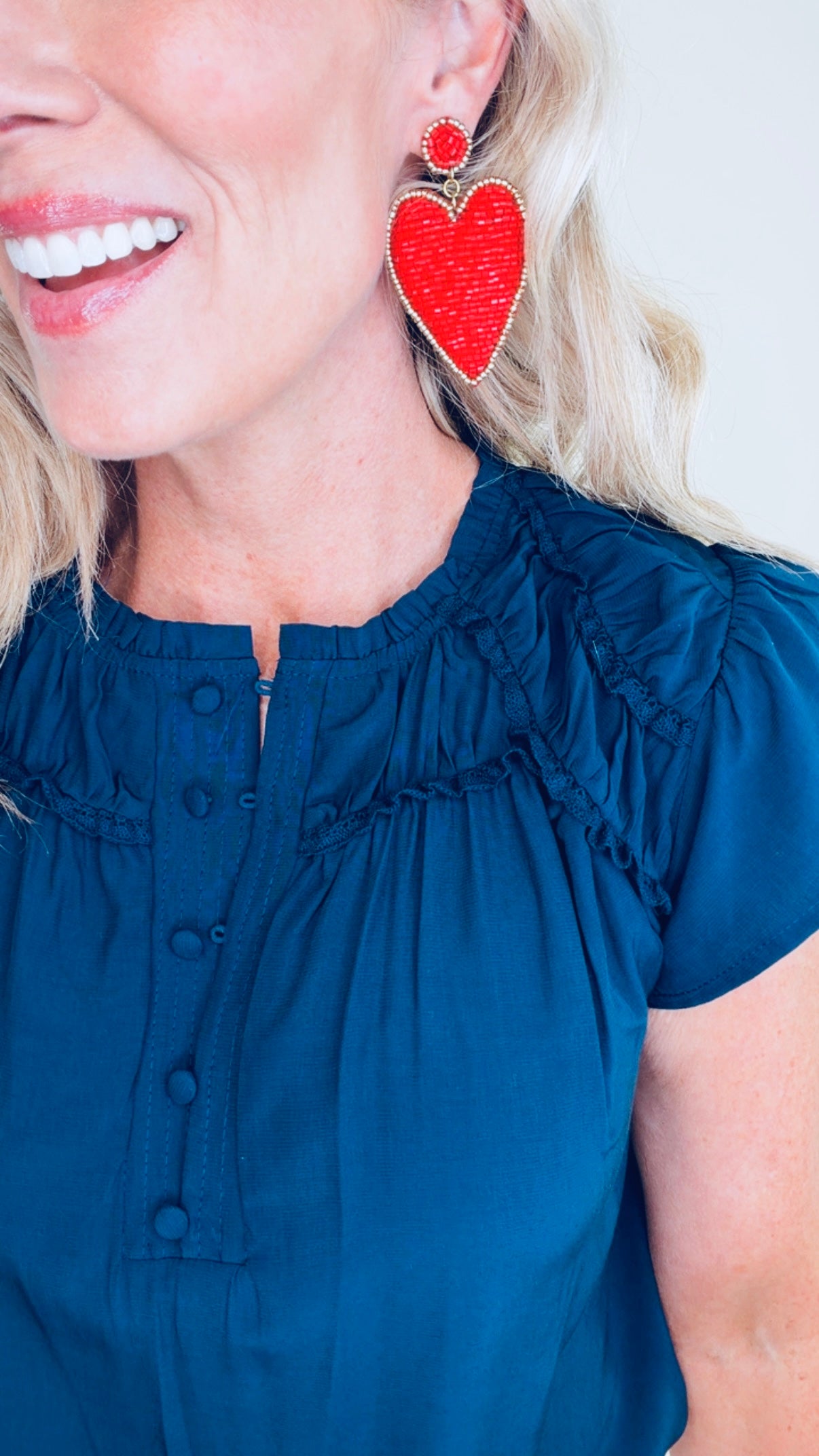 Navy Belle Top