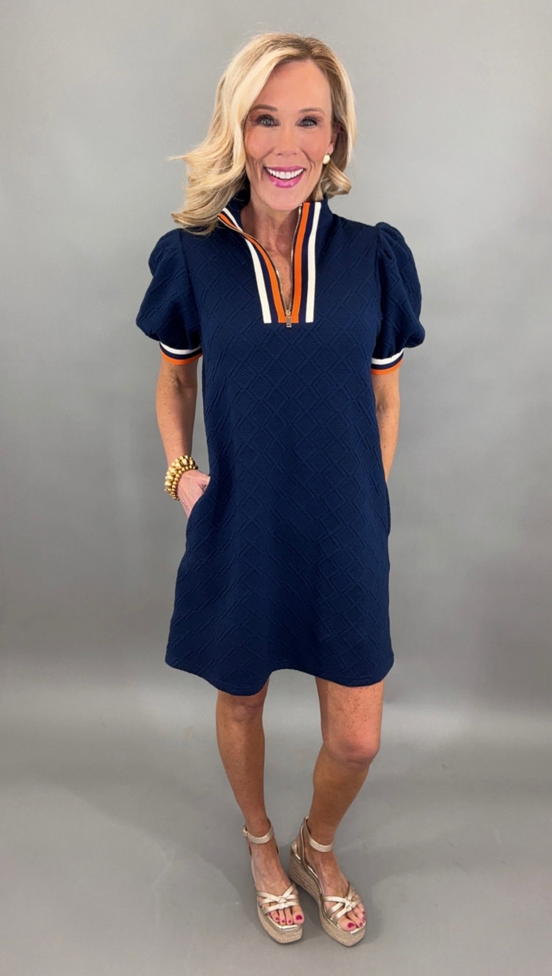 Deuce Dress (navy)