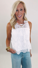 Lovelace Top (white)