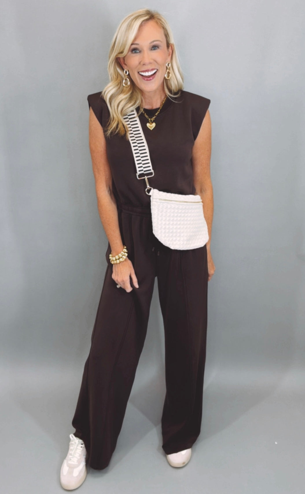Espresso Edge Jumpsuit