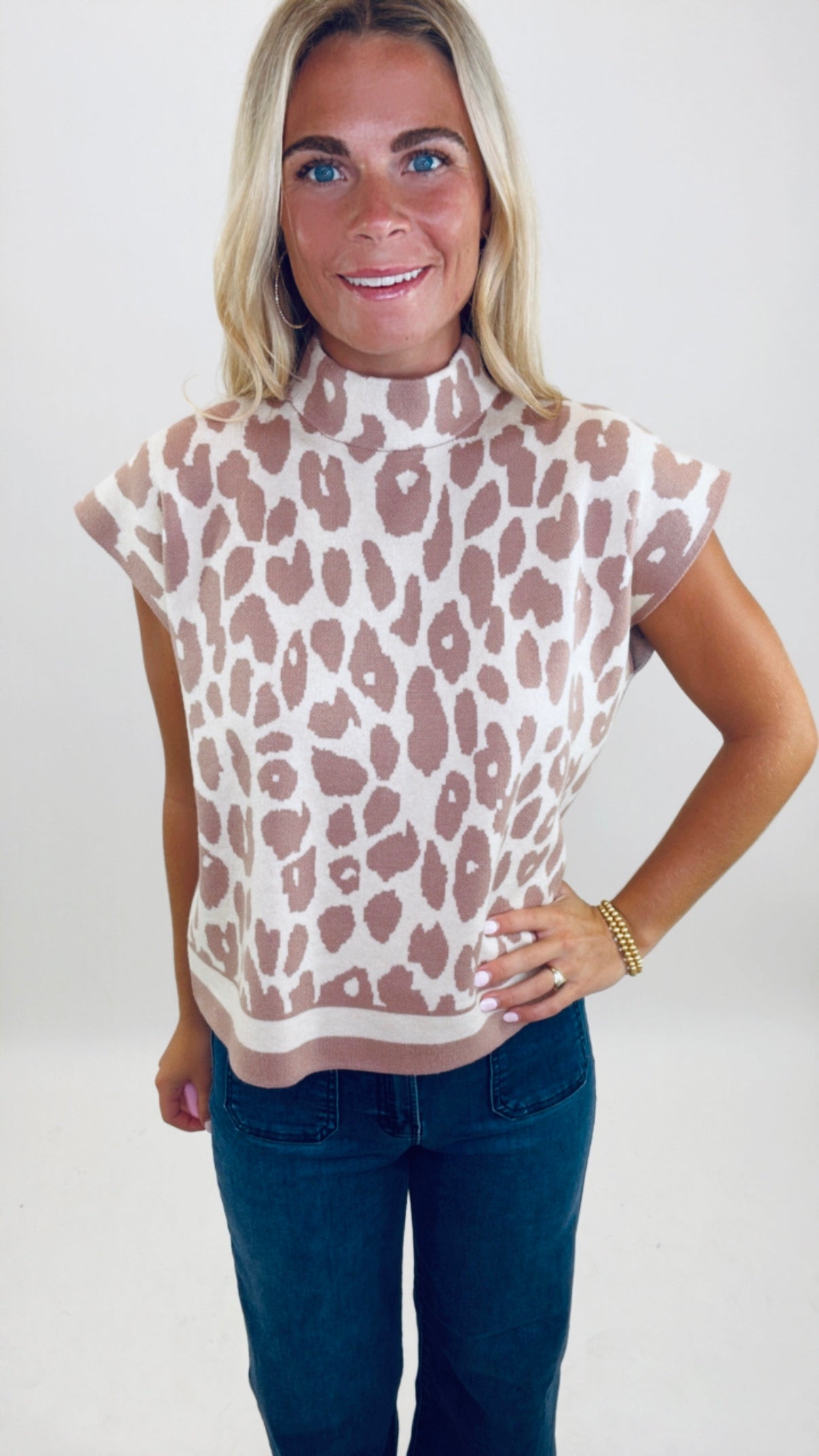 Wild Charm Knit Top