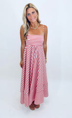Red, White & Ready Dress