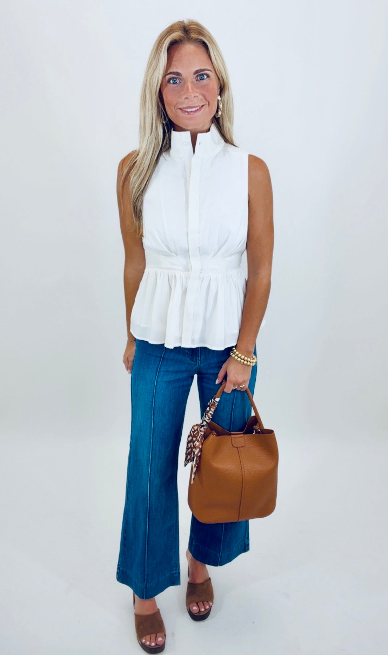 Defined Detail Top (cream)