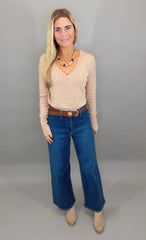 Chic Intentions Sweater (taupe)