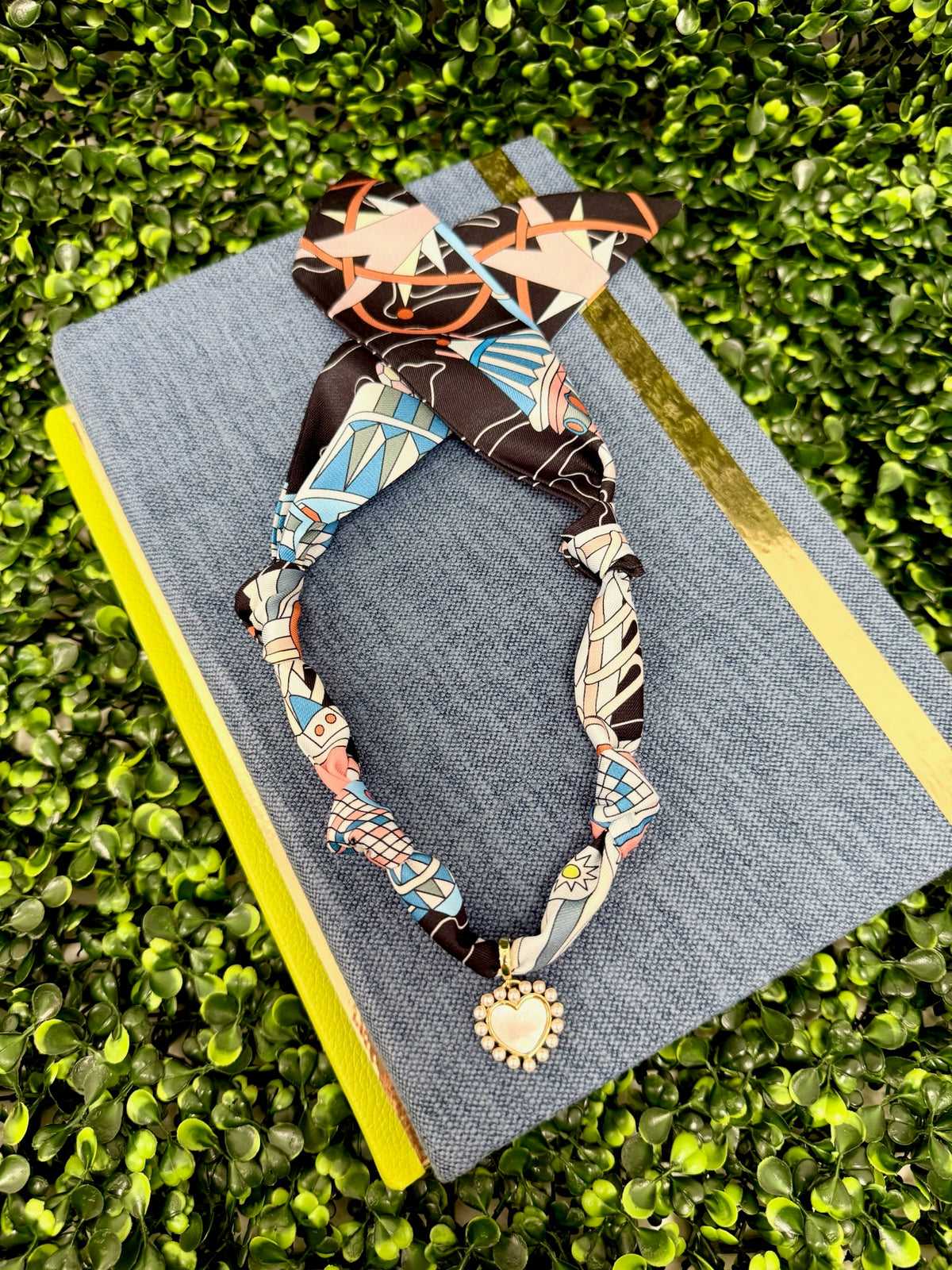 Sweetheart Symphony Scarf Necklace