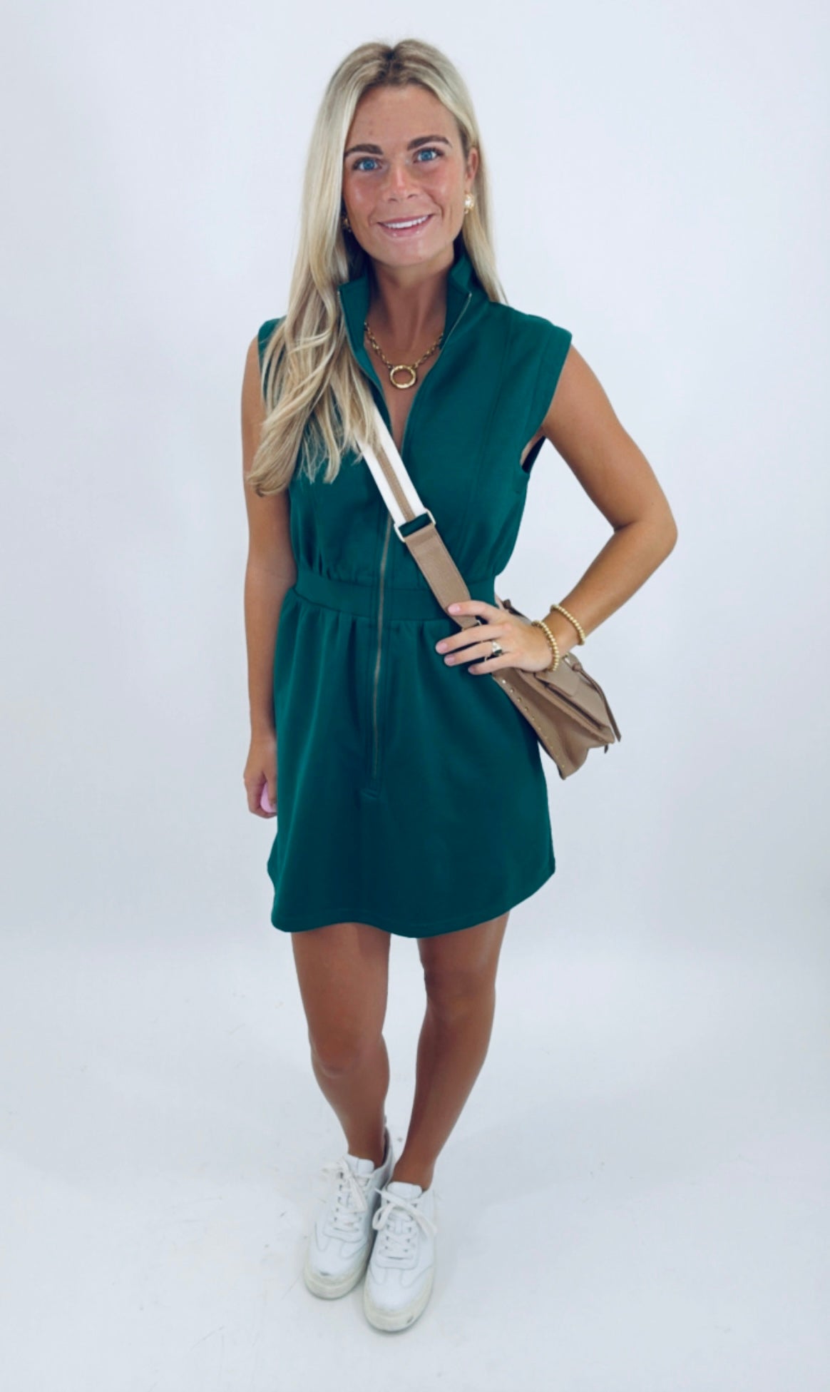 On the Go Zip Dress