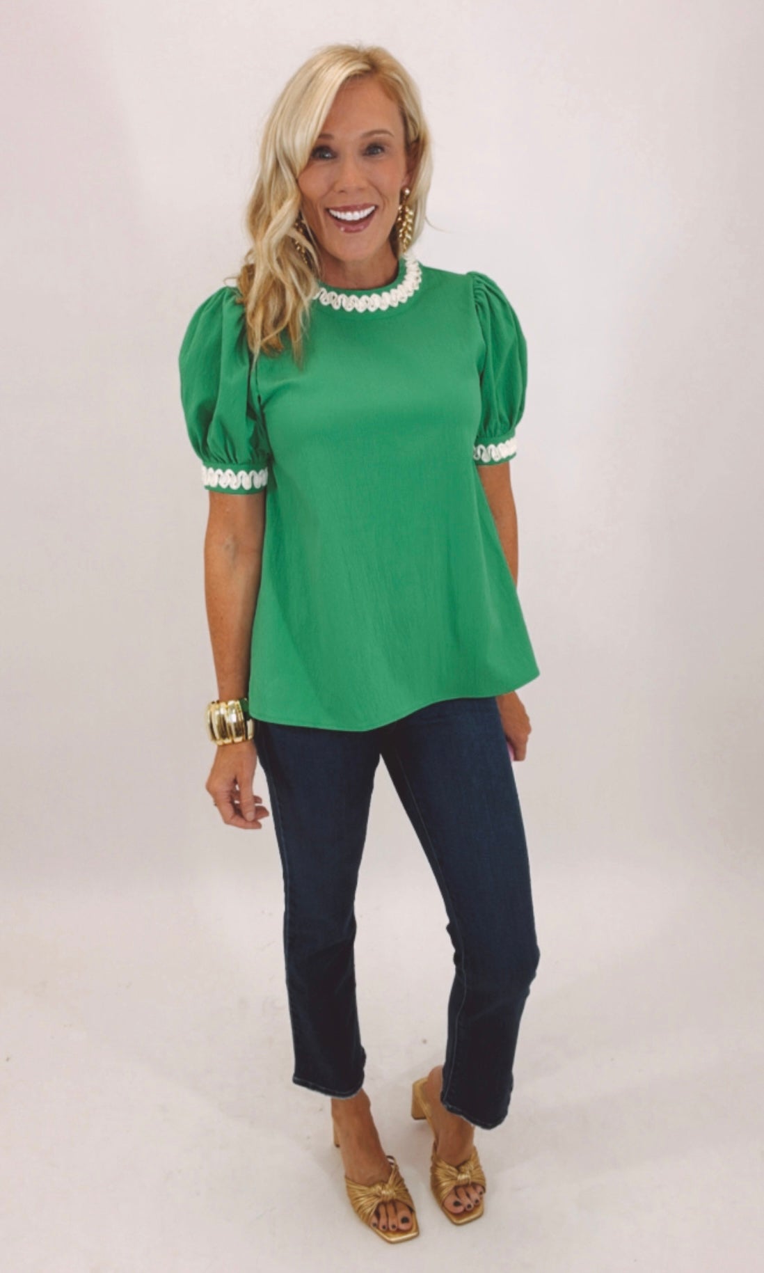 Twist & Trim Top (green)