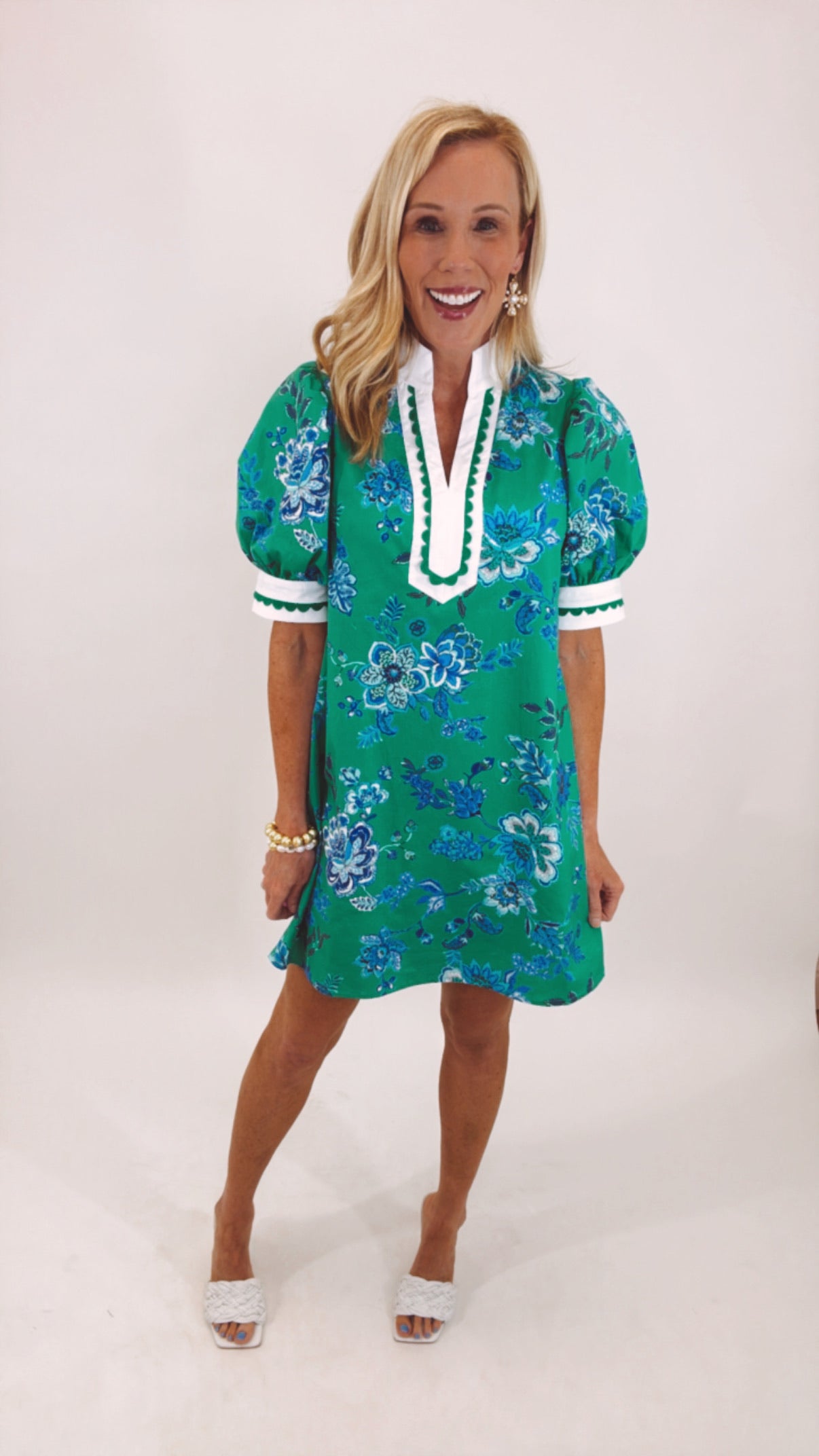 Quinn Dress (green)