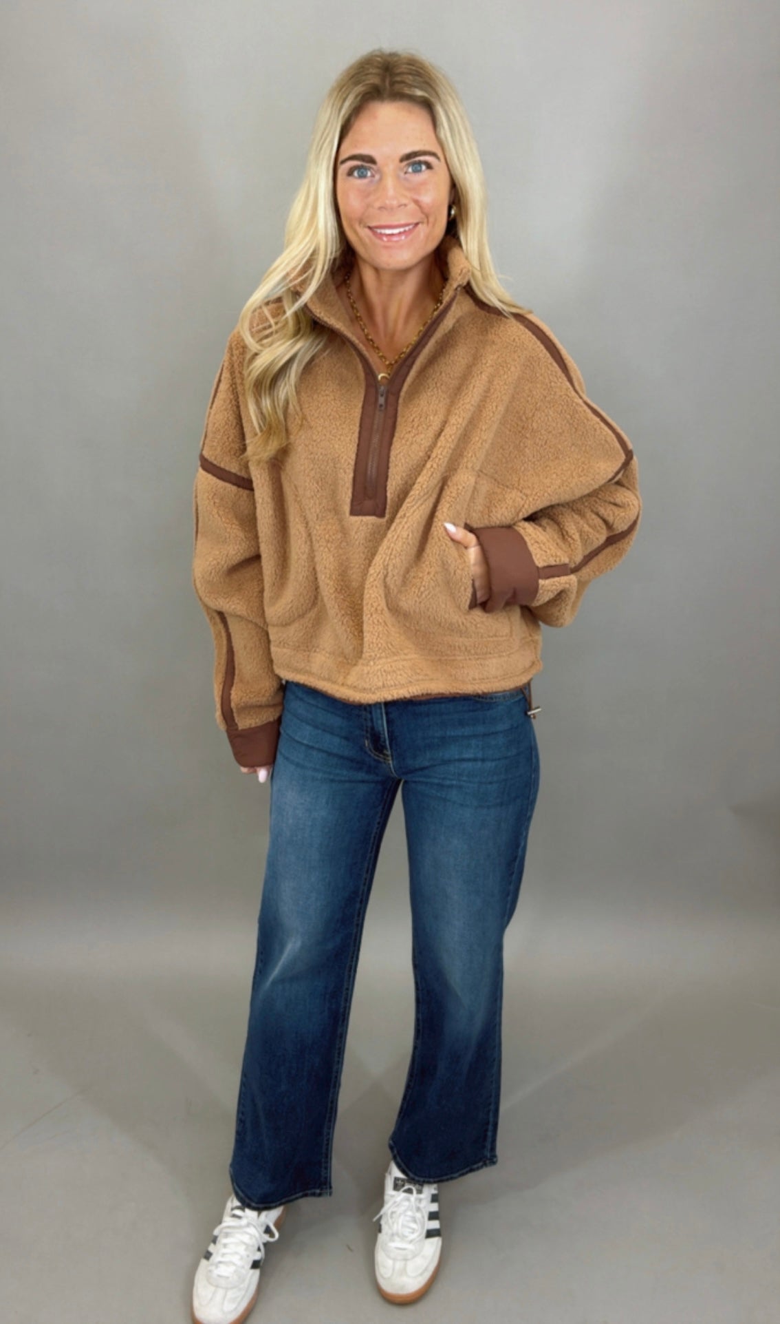 Alpine Retreat Pullover (camel)