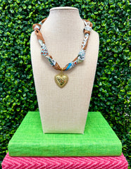 Amour Aura Scarf Necklace