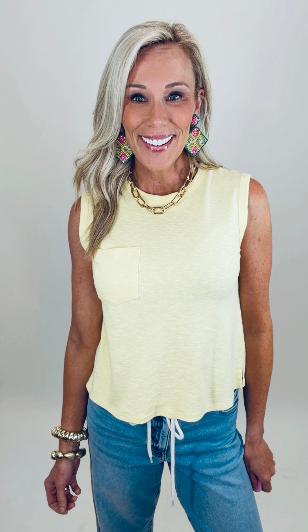 Off Duty Ease Tank (yellow)