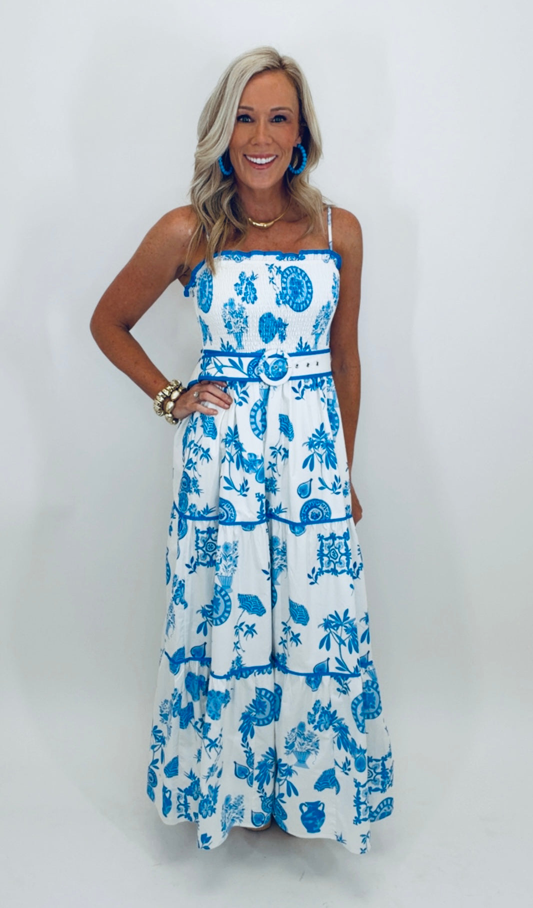 Villa Vibes Maxi Dress