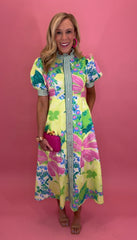 Properly Pretty Midi Dress