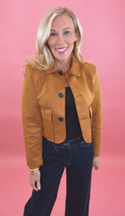 The Crosby Jacket (dark brown)