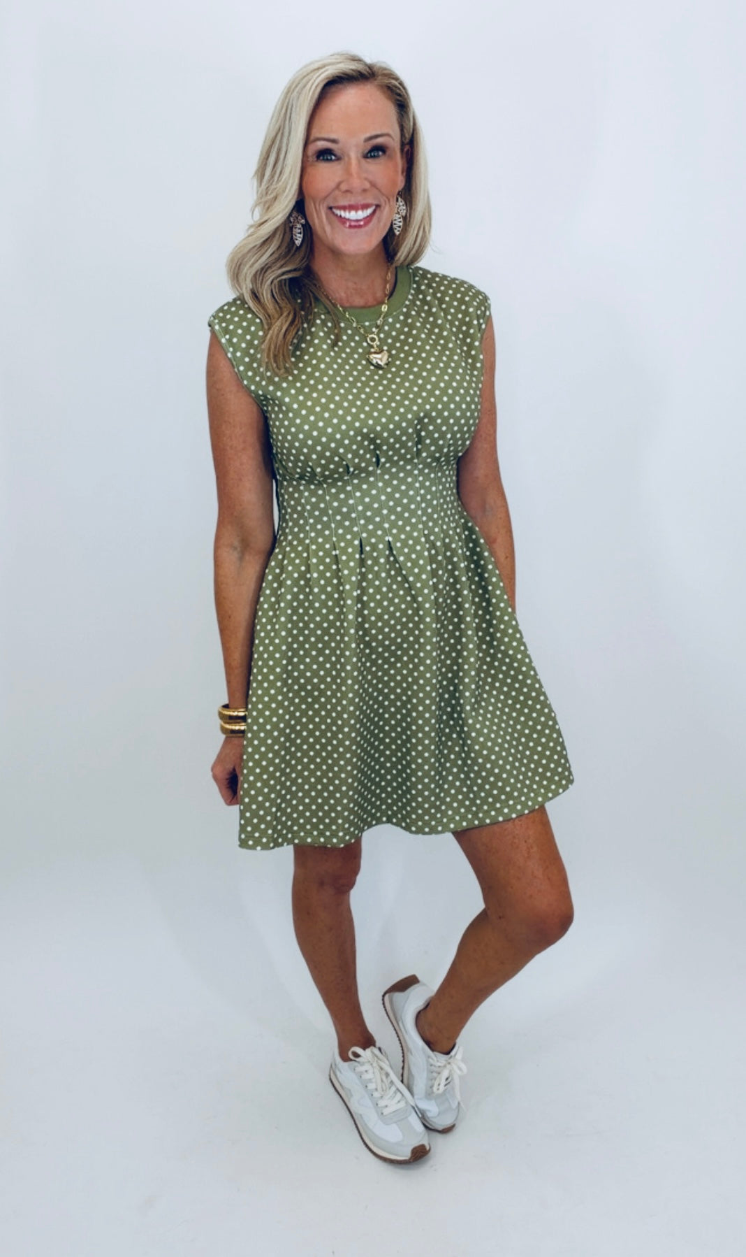 Darling Days Dress (olive)
