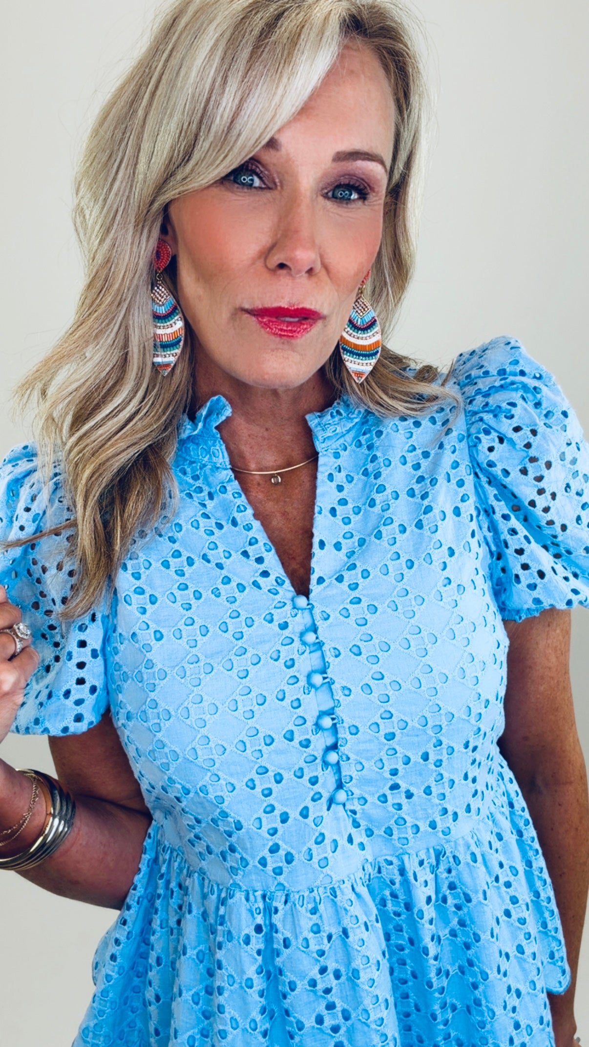 Charm Theory Top (blue)