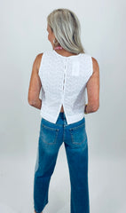 Polished Pretty Top (white)