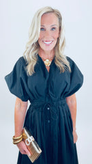 Effortless Pleat Dress