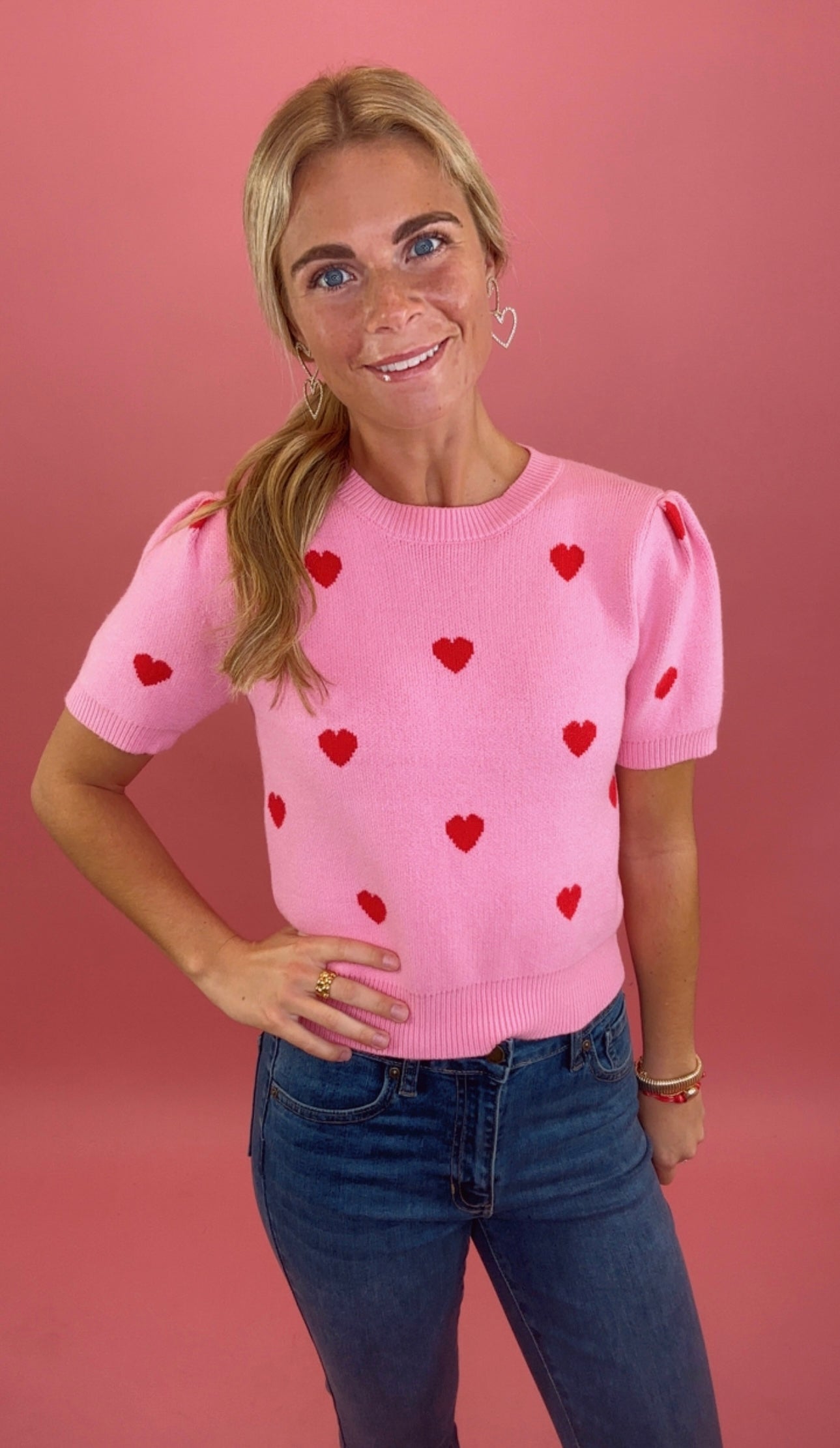Heart to Heart Top (pink)