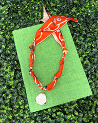 Sunset Siren Scarf Necklace