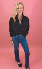 Uptown Half Zip (black)