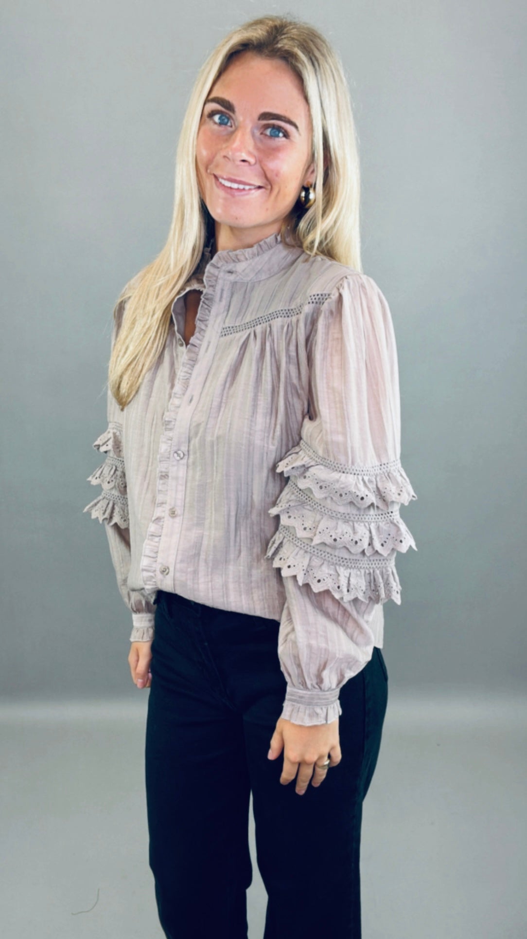 Boheme Belle Blouse (mocha)