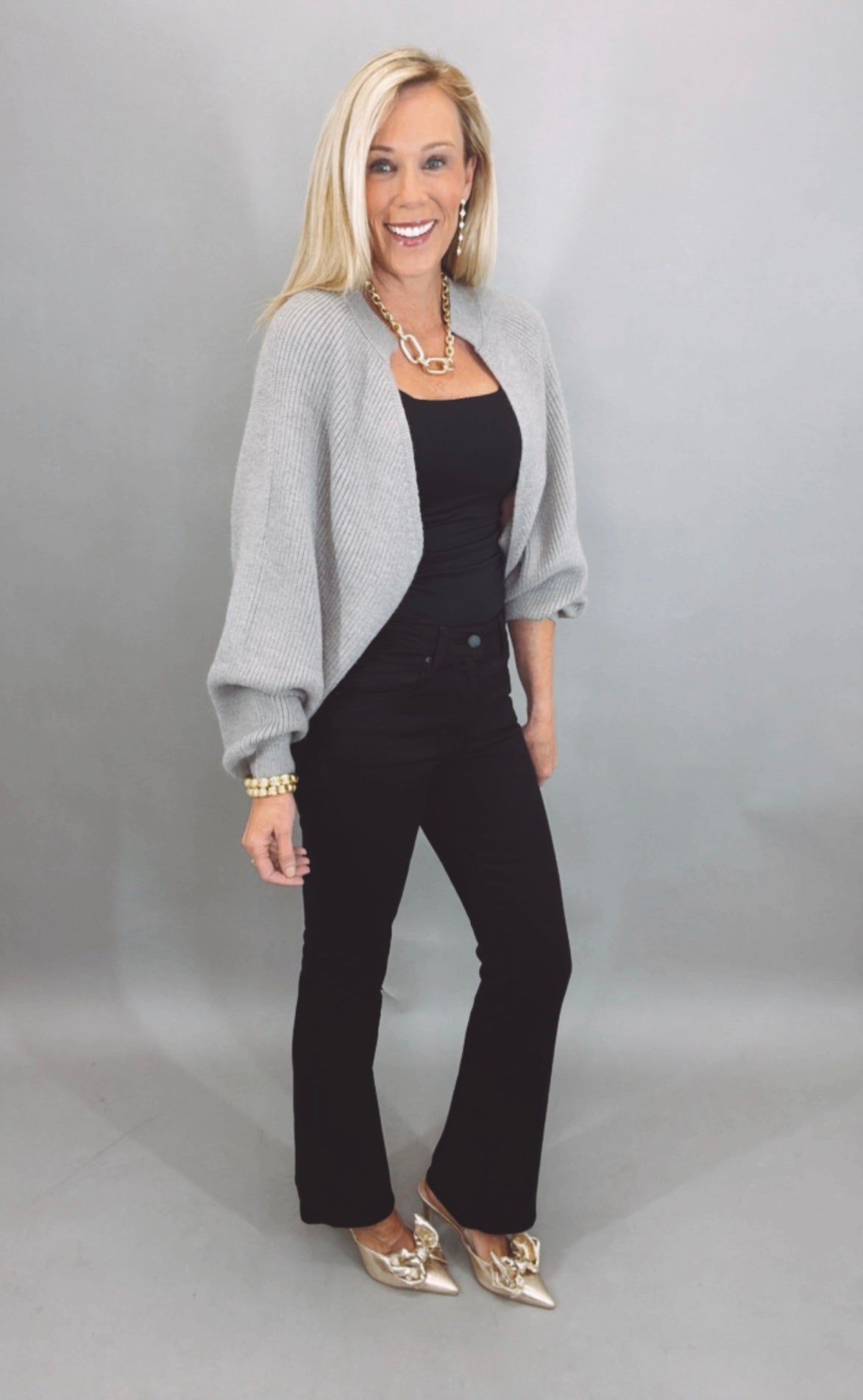 Regular Hem Bootcut (black)