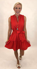 Cleo Dress (red)