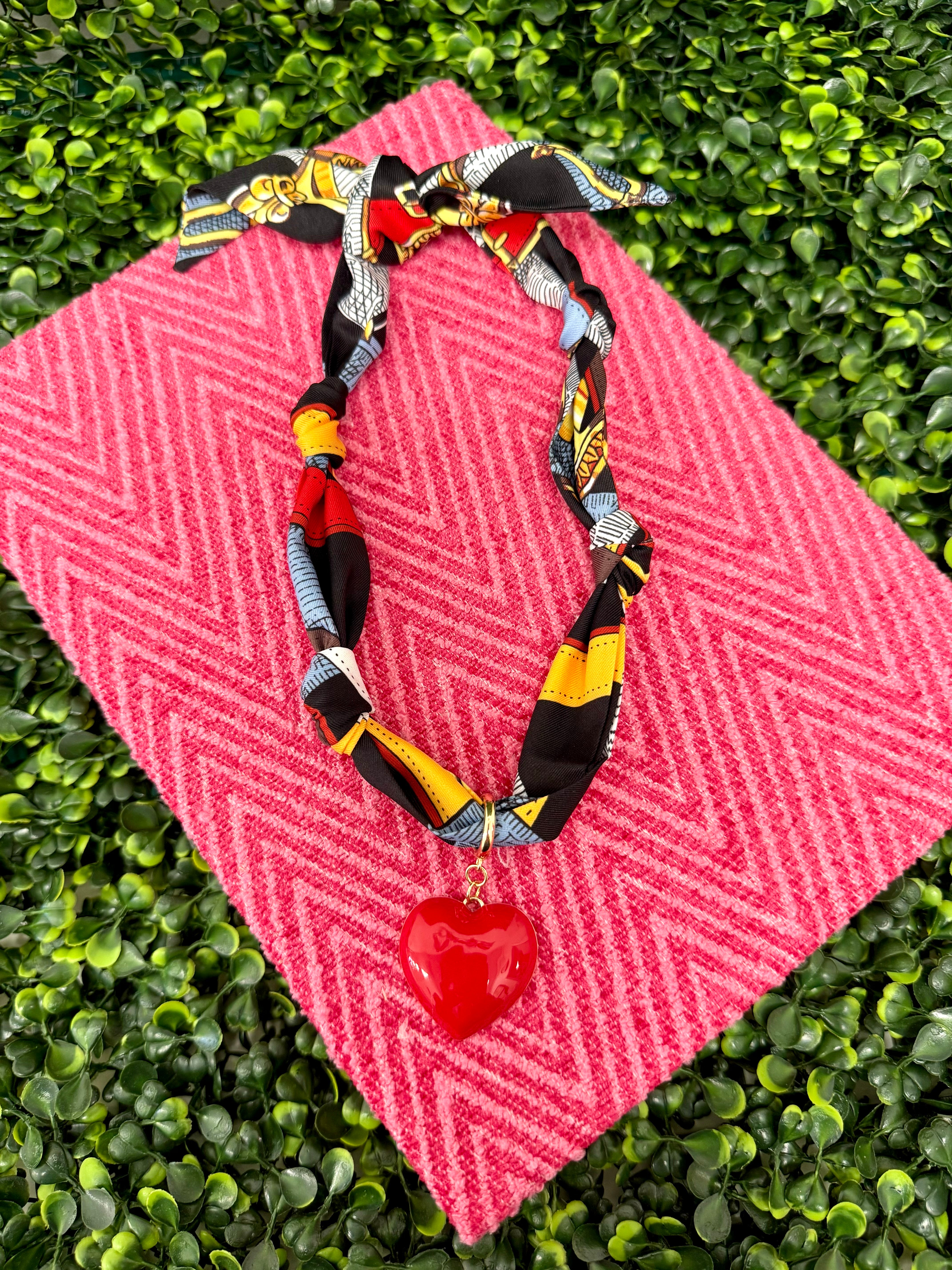 Love Reigns Scarf Necklace