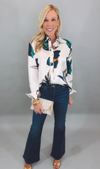 Modern Bloom Blouse