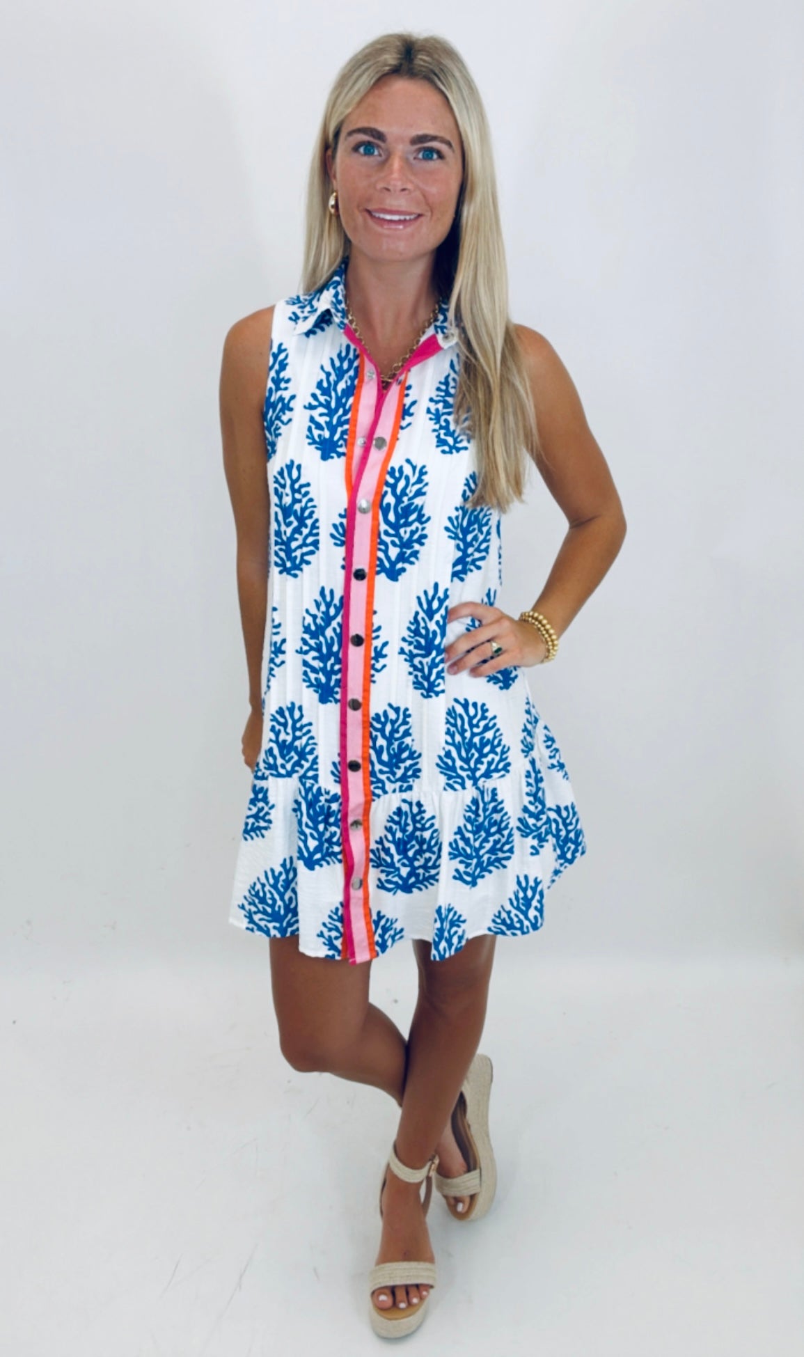 Coral Crush Dress