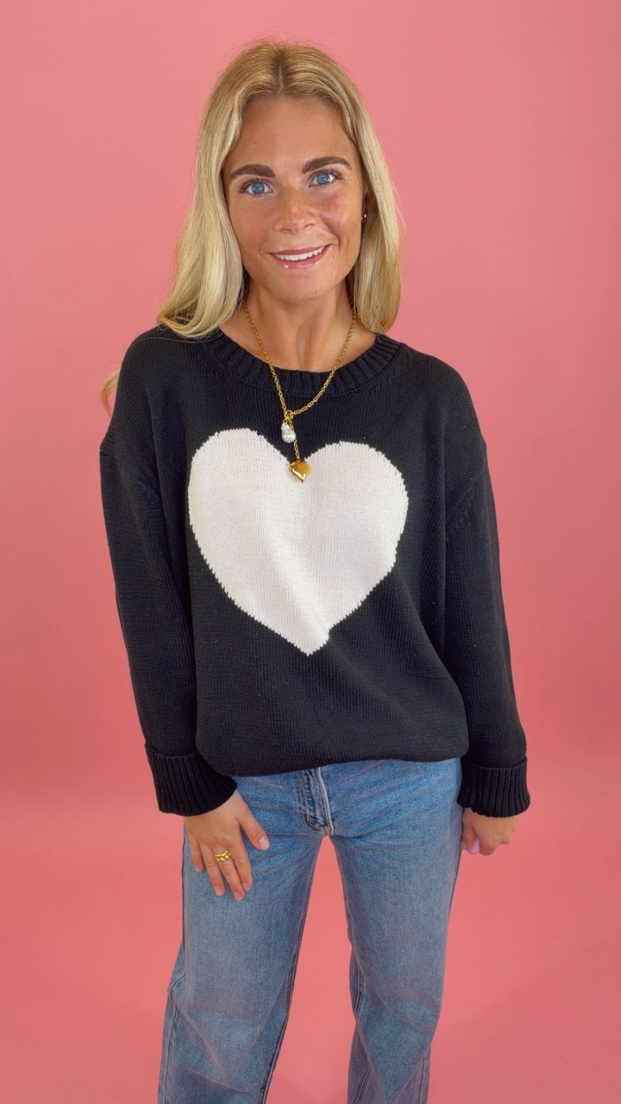 All the Love Sweater (black)