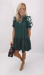 Meadowlane Dress (h. green)