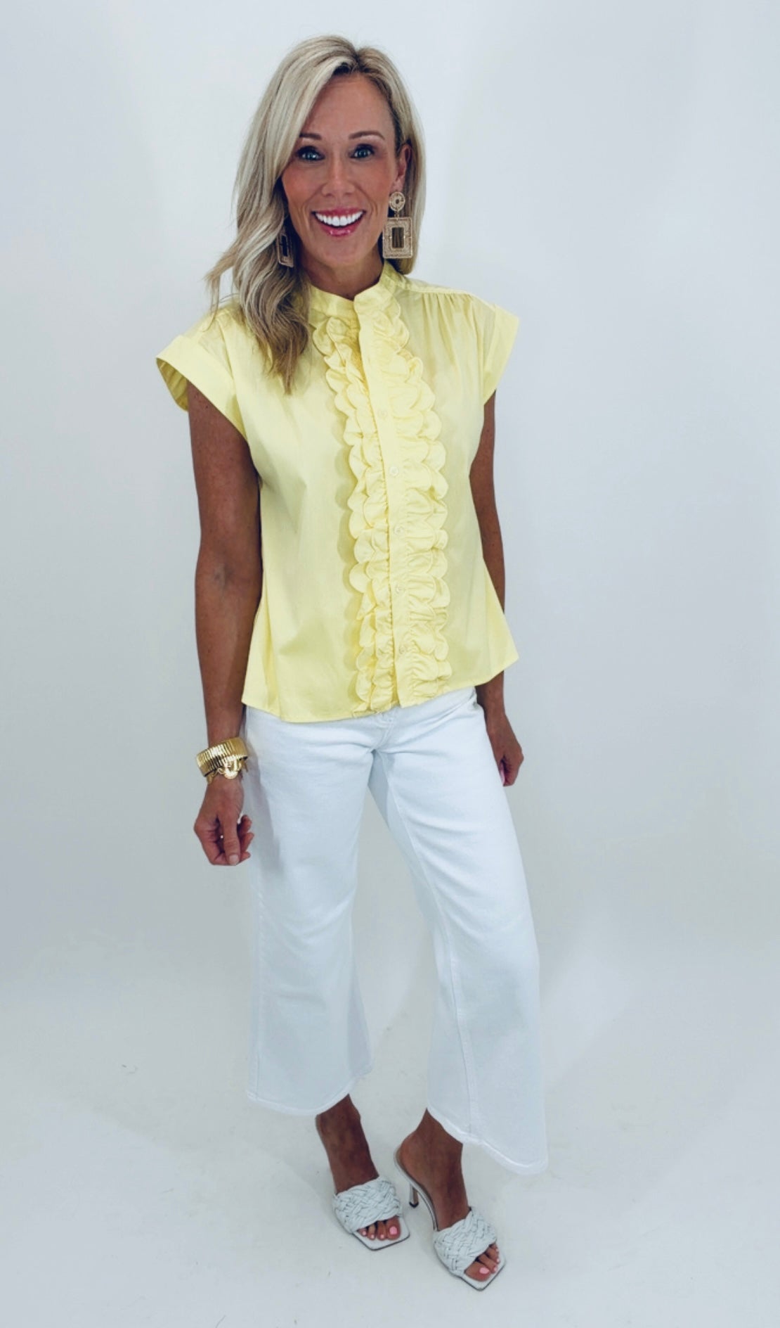 Sunday in Savannah Top (yellow)